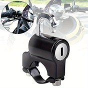 Resim 1 adet Evrensel Kask Kulpu Kiliti, Dayanıklı Metal Olarak Üretilmiştir, Motor ve Bisiklet Kaskları için Kablo Kilitleri ile Anti-Hırsızlık Güvenliği Sağlar. 