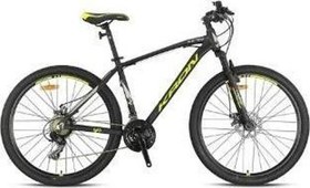 Resim XC 75 - 27.5 MTB - 16' - 21 Vites - M.DISC. - Mat Siyah-Neon Sarı/Bej 