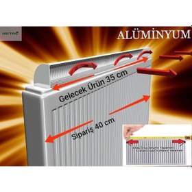 Resim Isıtaç Petek Üstü Alüminyum Isı Yönlendirici 