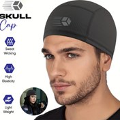 Resim 1 Adet/2 Adet Ter Emici Teknolojiye Sahip Hızlı Kuruyan Kafalık - Bisiklet ve Motosiklet İçin Nefes Alabilir Fileli Bere - Motor, Bisiklet ve Bisiklet Uyumlu Nem Tutmayan Sweat-Absorbing Astar 