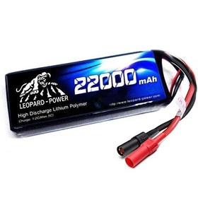 Resim LP22000/25-4S 22000 mAh 14.8V 4S 25C Uav & Multirotor Lipo Batarya Pil Leopard Power