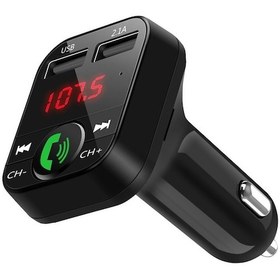 Resim Neevoyu Araç İçin Bluetooth müzik Çalar, 2.1a Usb Şarj Cihazı, Fm Transmitter, Tf Kart Desteği, 12-24v Evrensel 