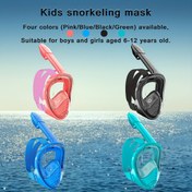 Resim PIZZUJU Çocuklar için Şnorkel Maskesi - 180° Geniş Görünüm Açısı, Anti-Sis ve Anti-Sızıntı, Ayarlanabilir Askılar + Yumuşak Silikon Çerçeve, Başlangıçlar için Tasarlanmış, Mavi, Yeşil, Siyah, Pembe, Şnorkel Ekipmanı | Spor Tasarımı | PC Malzeme 