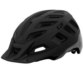 Resim Giro Radix MTB Bisiklet Kaskı Mat Siyah Medium 55-59cm 