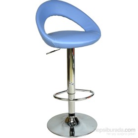 Resim Bürocci Larissa Bar Taburesi-Mavi-9501Q0119 