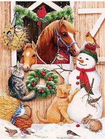 Resim Pembe 5d Dıy Elmas Boyama Çocuklar Taklidi Resim Yeni Varış Elmas Nakış Karikatür Mozaik Noel Süslemeleri 30x40cm 