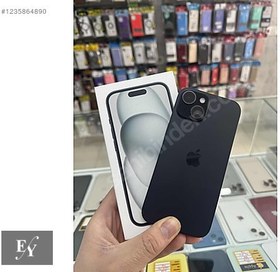 Resim Apple iPhone 15 İkinci El YD | 128 GB | Siyah 