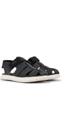 Resim Camper Siyah Erkek Çocuk Sandalet Oruga Sandal Kids 