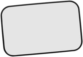 Resim iplusmile Çocuk Evrensel Otomotiv Bebek Aynası Sürücü Ayarı 235 * 15cm Güvenli Ve 