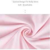 Resim Geeroyoo %100 Pamuk Bebek Önlüğü 3'lü Set - Süper Emici, Yumuşak Ve Pratik 0-36 Ay 