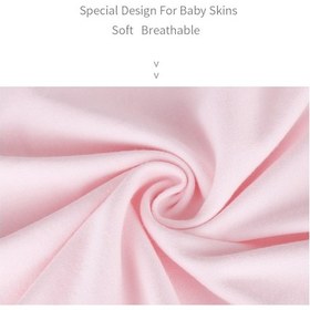 Resim Geeroyoo %100 Pamuk Bebek Önlüğü 3'lü Set - Süper Emici, Yumuşak Ve Pratik 0-36 Ay 