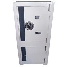 Resim Sur Çelik Para Kasaları 85 CM Anahtarlı Yangına Dayanıklı Sur Çelik Para Kasası A85BEYAZSUR2 