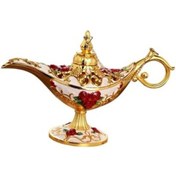 Resim Lijinxu Sehpa Vitrin Kitaplık Çiçek Için Figürinler Çok 