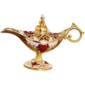 Resim Lijinxu Sehpa Vitrin Kitaplık Çiçek Için Figürinler Çok 