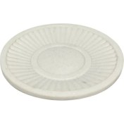 Resim Reçine Tezgah Üstü Katı Sabunluk Beyaz 25X133X133 Mm 