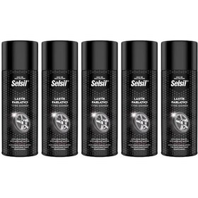 Resim Selsil Lastik Parlatıcı 500 Ml 5 Adet 