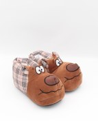 Resim Nesil Shoes 35-40 Kahve Bej Şaşkın Köpek Unisex Panduf 