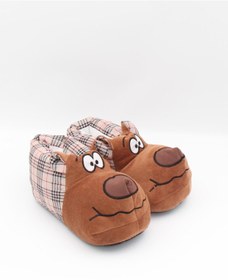 Resim Nesil Shoes 35-40 Kahve Bej Şaşkın Köpek Unisex Panduf 