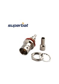 Resim Rg-174 Konnektör - Bnc - Dişi - Sıkmalı 