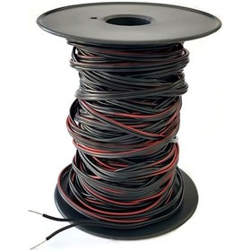 Resim Electroon 2x0.75 MM Siyah İnce Hoparlör Ses Kablosu 50metre 