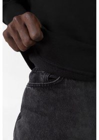 Resim Sarı Lacivert Dna Siyah Erkek 2ip Sweatshirt Siyah 