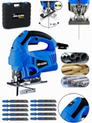 Resim Dragro Germany Technology 4000 Watt Lazerli Profesyonel Devir Ayarlı Dekupaj Testere Çantalı 10 Uçlu 