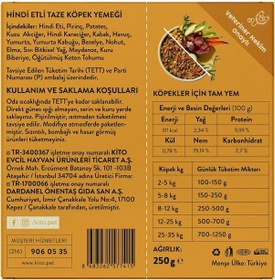 Resim Kito Kuzu Etli Yavru Köpek Maması 2500 G + Kito Fresh Hindi Etli Köpek Yemeği 6'lı 