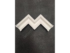 Resim Deco Market Boyanabilir Duvar Çıtası Geçmeli M Köşe Motifi 4 cm 