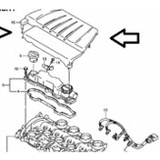 Resim Üst Motor Kapağı Plastiği Diğer 