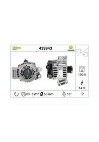 Resim Ford Kuga 2012-2016 Arası 1.5 Ecoboost, 1.5 Ecoboost 4x4 Valeo Marka Alternatör 