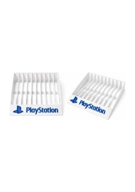 Resim Playstation Oyun Standı 10 Lu Kapasiteli Oyun Kutusu Düzenleyici Sert Plastik Stand Organizer 
