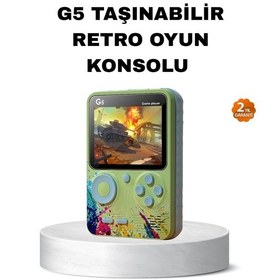 Resim Ceylan Adam G5 Retro Oyun Konsolu 500 Klasik Oyunlu 3 İnç Hd Ekran Ve Tv Bağlantılı 