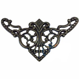 Resim Skygo Dekoratif Köşe Süsü, Köşelik - Büyük, 31x55mm, Antik, 100 Adet 