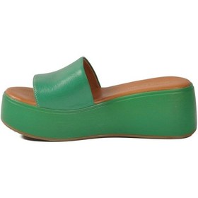 Resim Pierre Cardin Yeşil Hafif Kadın Topuklu Terlik Pc-54640 Z Yeşil 