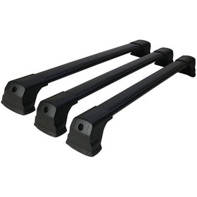 Resim Nissan Nv200 Oluklu Ara Atkı Siyah 3 Parça 2010 Ve Sonrası 