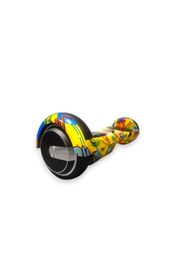 Resim CityMate Elektrikli Kaykay Scooter Hoverboard 6.5 Inch Kızıl Gökyüzü Desenli Akıllı Dengeli -d21 