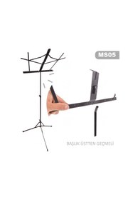 Resim Manuel Raymond Ms05 Ekonomik Nota Sehpası Katlanır Portatif Haf 