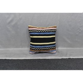 Resim Zehra Abla Halı Yeni El Dokuma Dekoratif Kilim Kırlent Yastık Kılıfı 6039 