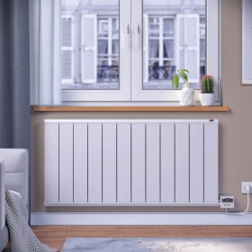 Resim Zicra Sirius Dekoratif Elektrikli Alüminyum Radyatör 60x100 cm 