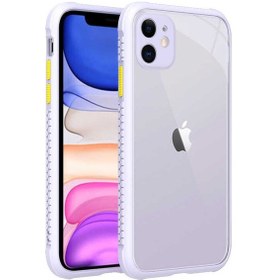 Resim İphone 11 Uyumlu Kaff Kılıf-mor Mor 