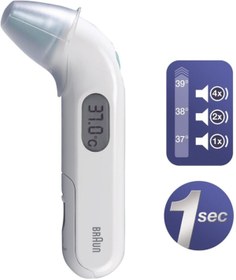 Resim Braun Thermoscan 3 Irt 3030 Kulaktan Ateş Ölçer 