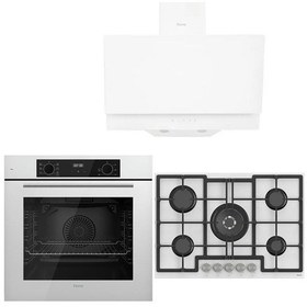 Resim Ferre Icon Plus 75 Serisi QBL63CB-ED036-D017 3lü Cam Ankastre Set 