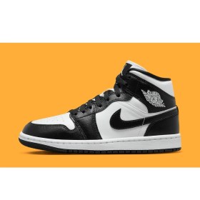 Resim Nike Air Jordan 1 Mid “panda” Unisex Basketbol AYAKKABISI-DV0991-101-TANEM Sport 