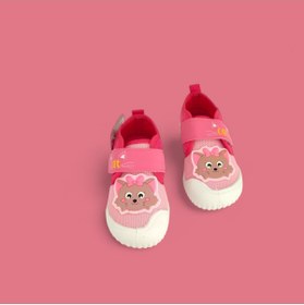 Resim Gezer Çoçuk Unisex Keten Kaymaz Taban Cırtlı Ev, Okul, Kreş ,Anaokulu Günlük Kullanım Panduf 