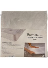 Resim Özdilek Fitted Sıvı Geçirmez Yatak Koruyucu Alez Pamuklu 160x200 Çift Kişilik 