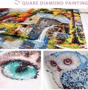 Resim 5d Dıy Elmas Boyama Kirpi Çapraz Dikiş Tam Yuvarlak/kare Elmas Nakış Mozaik Rhinestones Resim Ev Dekor Full Round 40x40cm 