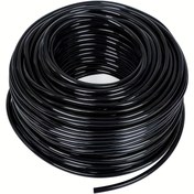 Resim Esnek Bahçe Sulama Hortumu, Avrupa ve Amerikan Dişleri için Evrensel Bağlantı Aparatıyla 150FT 1/4 İnç Vinil Damlama Sulama Borusu, Dar Alanlar İçin İdeal - Yumuşak ve Dayanıklı Sulama Borusu 