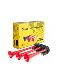 Resim Seger 86en Nostalji Korna 24volt Kırmızı Plastik Borulu 8 Farklı Melodili 