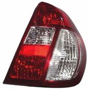 Resim Mars 1998-2001 Renault Clio Sd Stop Lambası Sağ (Kırmızı-Beyaz) (Pleksan) (Adet) (Oem No:8200403982) 