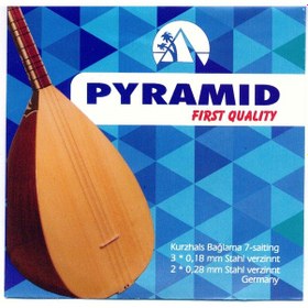 Resim Pyramid 004/ppbt First Quality Kısa Sap Bağlama Teli Üstün Kaliteli Alaşım Profesyonel İcracılar İçin Maksimum Performans 